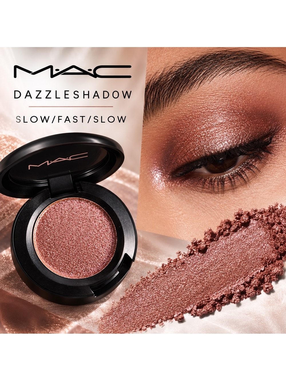 MAC Cosmetics • Dazzleshadow Eyeshadow in Slow/Fast/Slow • Brand New in Box